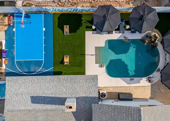 Sportscourt Hot Tub & Pool Game Cornhole Bbq